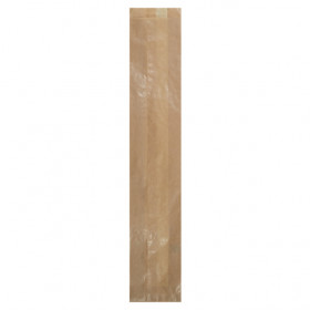 Sac 1 baguette classique en papier kraft 9 + 5 x 50 cm