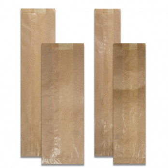 Sachets baguettes en papier kraft