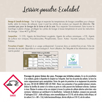 Lessive poudre Ecolabel 10 kg