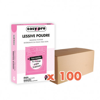 Lessive poudre en doses de 130 g - Étuis en carton