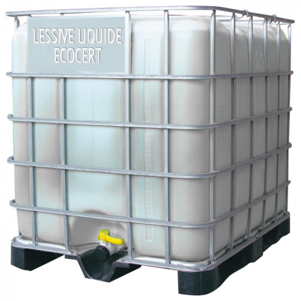Cuve de 1000 litres de lessive ecocert liquide