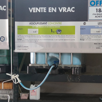 Assouplissant concentré microcapsulé Azur en vrac au kg