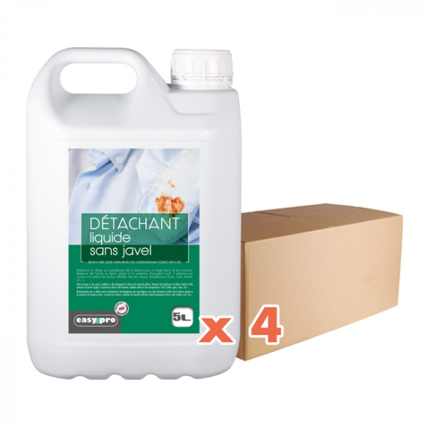 Détachant liquide professionnel sans javel