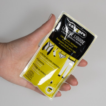 Lessive liquide Ecocert en doses de 50 mL