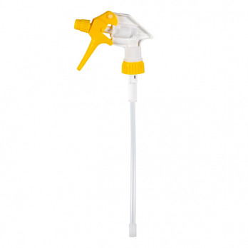 Tête de pulvérisateur jaune pour flacon 600 mL