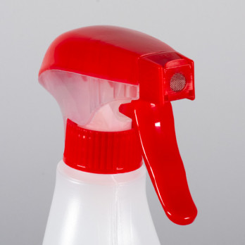 Tête de pulvérisateur rouge moussante pour flacon 600 mL