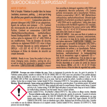 Surodorant surpuissant Mangue 500 mL