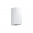 Distributeur de papier toilette en paquets - Plastique ABS blanc