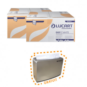 OFFRE PROMO - 2 cartons d'essuie-mains achetés = 1 distributeur OFFERT