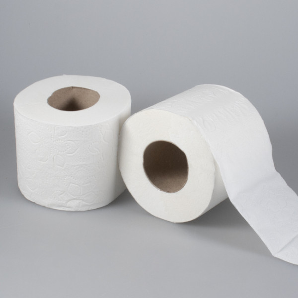Rouleaux de papier toilette blanc professionnel