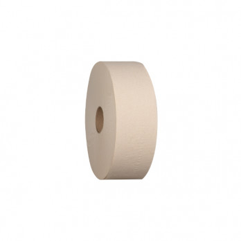 Papier toilette 2 plis - Ouate recyclée havane - Maxi jumbo de 350 m