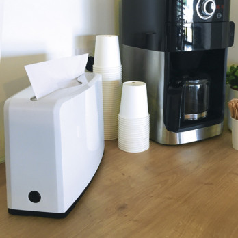 Distributeur de papier - Plastique ABS blanc