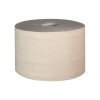 Papier toilette blanc dans distributeur ABS.