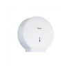 Dérouleur papier toilette mini jumbo blanc ABS