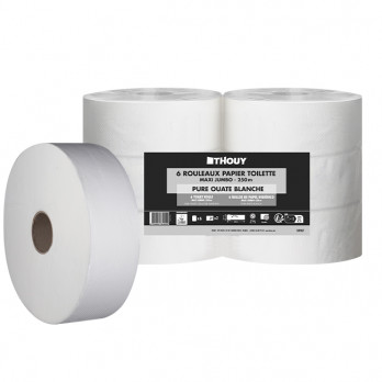 Papier toilette 2 plis - Pure ouate - Maxi jumbo