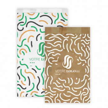 Sachets viennoiseries et pains spéciaux en papier personnalisés