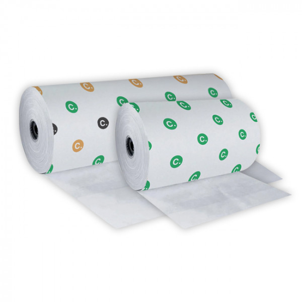 Bobines de papier thermoscellable personnalisées avec logo