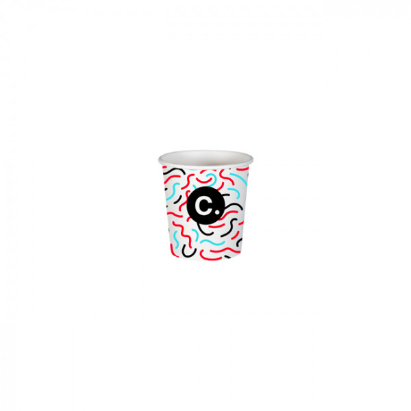 Gobelet 4 Oz en carton personnalisé - Impression jusqu'à 5 couleurs