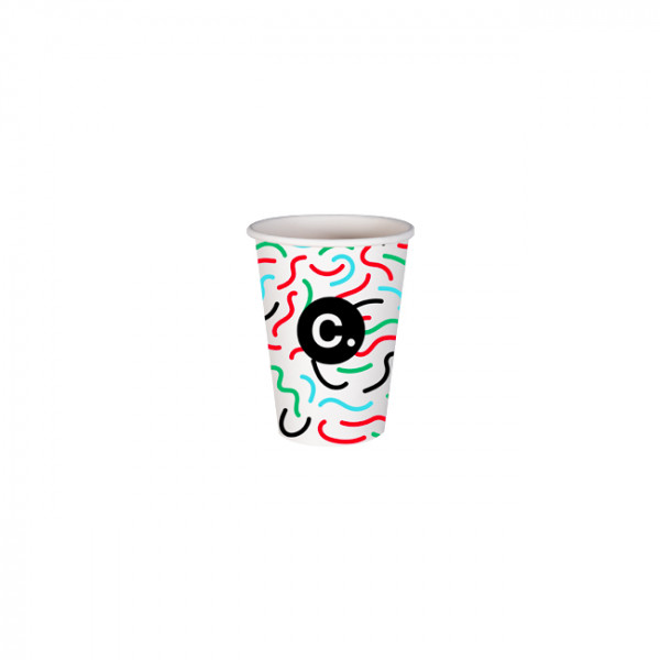 Gobelet 7 Oz en carton personnalisé - Impression jusqu'à 5 couleurs