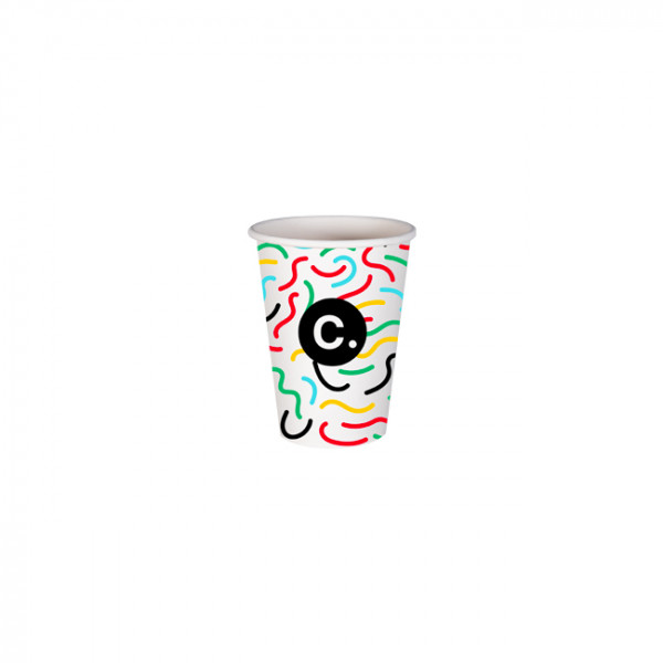Gobelet 7 Oz en carton personnalisé - Impression jusqu'à 5 couleurs