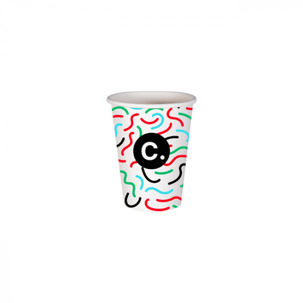 Gobelet 12 Oz en carton personnalisé - Impression jusqu'à 5 couleurs