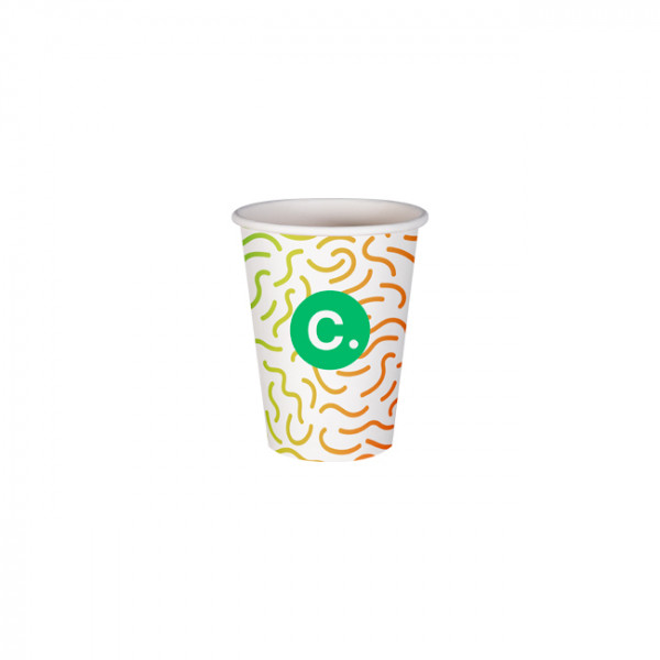 Gobelet 12 Oz en carton personnalisé - Impression couleurs illimitées