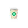 Gobelet 12 Oz en carton double paroi personnalisé - Impression couleurs illimitées