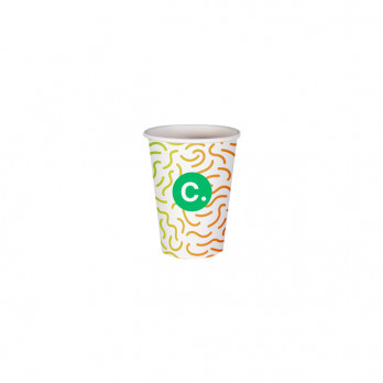 Gobelet 7 Oz en carton personnalisé - Impression couleurs illimitées