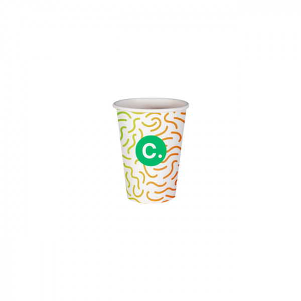 Gobelet 7 Oz en carton personnalisé - Impression couleurs illimitées