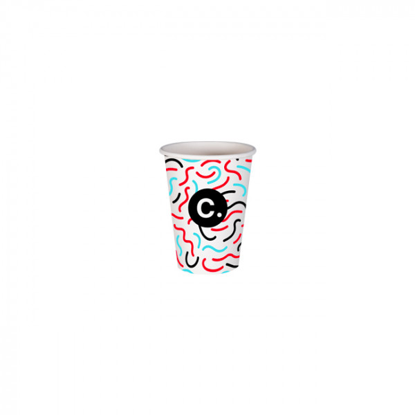 Gobelet 6 Oz en carton personnalisé - Impression jusqu'à 5 couleurs