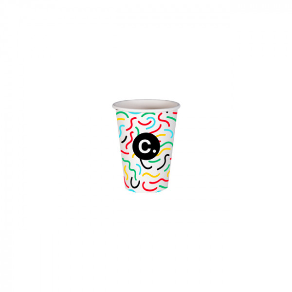 Gobelet 6 Oz en carton personnalisé - Impression jusqu'à 5 couleurs