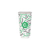 Gobelet 20 Oz 100% carton 0% plastique double paroi personnalisé - Impression jusqu'à 3 couleurs