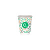 Gobelet 12 Oz 100% carton 0% plastique double paroi personnalisé - Impression jusqu'à 3 couleurs