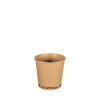 Gobelet 100% carton kraft 0% plastique 4 Oz
