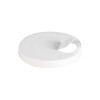 Couvercle carton avec bec buveur pour gobelet Ø 8 cm