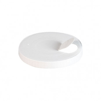 Couvercle en carton avec bec buveur pour gobelet Ø 8 cm