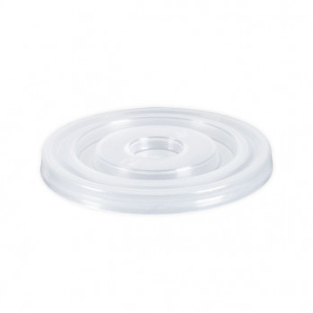 Couvercle réutilisable troué pour gobelet Ø 7,35 cm