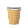 Gobelet carton triple paroi kraft 12 Oz - 33 cl