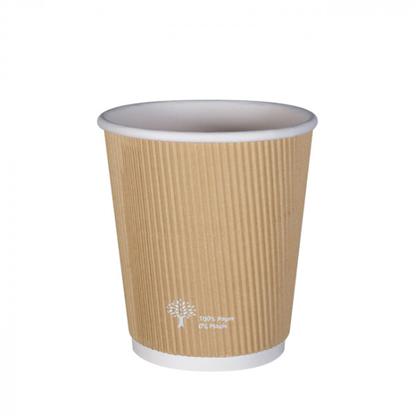 Gobelet carton kraft triple paroi 12 Oz