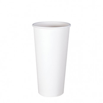 Gobelet carton blanc 20 Oz