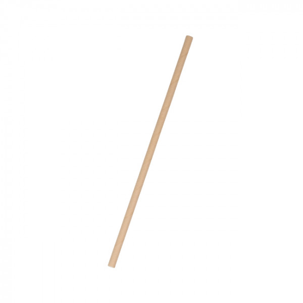 Paille carton kraft 20cm Ø 6mm - Accessoire boisson