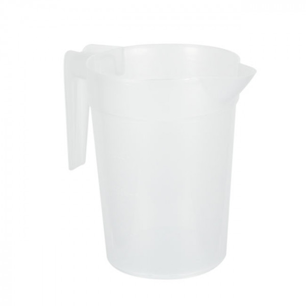 Carafe plastique réutilisable 1L jauge transparente