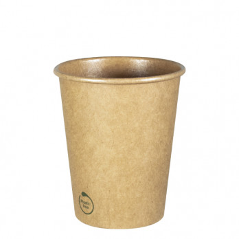 Gobelet 100% carton kraft 0% plastique 12 Oz