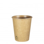 Gobelet 100% carton kraft 0% plastique 8 Oz