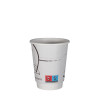 gobelet 8 oz carton double paroi personnalisé impression couleurs illimitées
