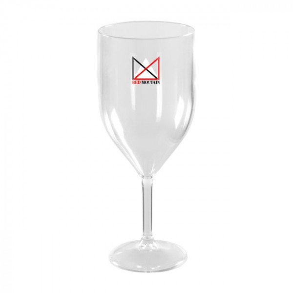 Verre à vin réutilisable personnalisé 30 cL luxe 1-3 couleurs