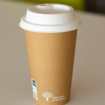 Gobelets kraft 100% carton 0% plastique simple paroi