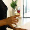 Flûte à champagne réutilisable 15 cL Gamme Luxe Gobelets verres carafes réutilisables.