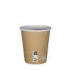 Gobelet écolo carton 100% sans plastique 6 Oz - DISPONIBLE EN MAI.