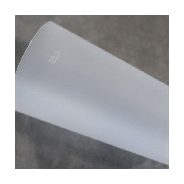 gobelet en plastique réutilisable neutre translucide 60 cl jauge 50 cl